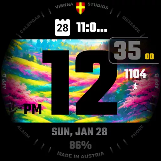 Watch Face Spring Easter Pride Face Vs59  Apps No Google Play